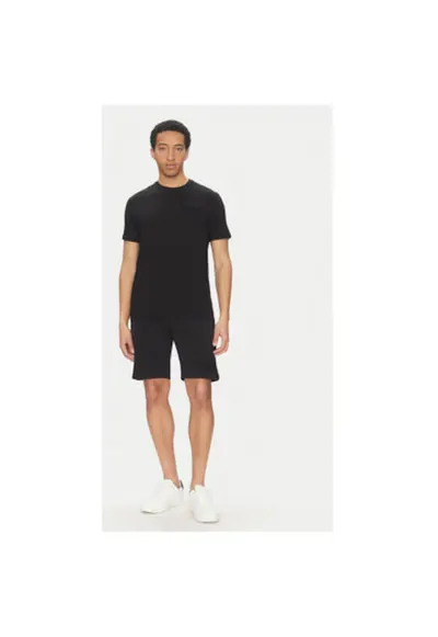 Tricou barbati 25411043 - Bumbac - Negru - Negru