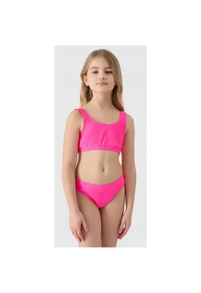 Costum de baie pentru fete 2 piese - roz