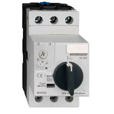 Intreruptor de protectie motoare BE2, 3-poli, 24-32A