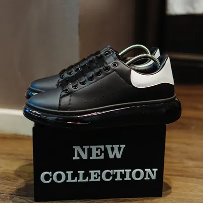 Adidasi Alexander Glossy Black-White Abmq20(095-5)(096-2) (mărime: 42)