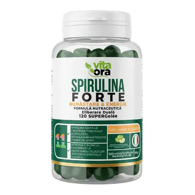 Spirulina forte, 120 jeleuri, Vita Ora