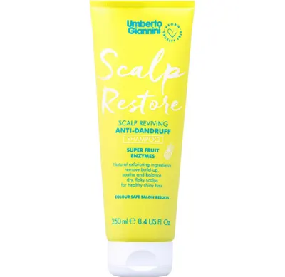Sampon anti-matreata cu enzyme din fructe Scalp Restore, 250ml, Umberto Giannini