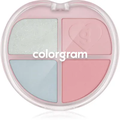 Colorgram Tintin Dory Eyeshadow Palette paletă cu farduri de ochi și iluminator culoare 05 Fairy Dory 4 g