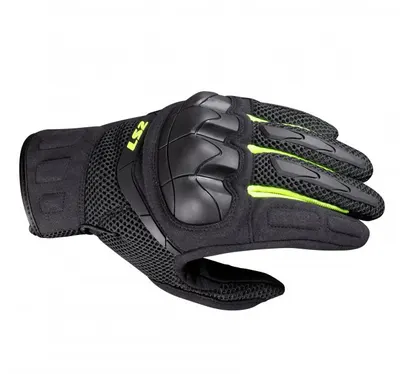 Manusi moto LS2 Kubra Man, culoare negru verde, marime L