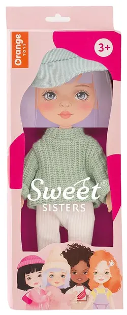 Orange Toys Sweet Sisters Sweet Sisters Set de îmbrăcăminte pentru păpuși - Pulover verde