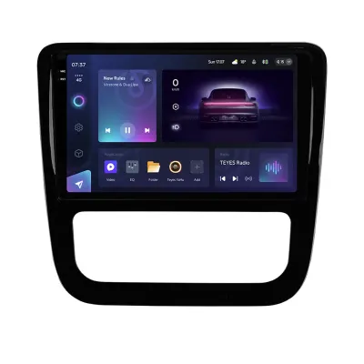 Navigatie Auto Teyes CC3 2K Volkswagen Scirocco 2008-2017 4+64GB 9.5" QLED Octa-core 2Ghz Android 4G Bluetooth 5.1 DSP