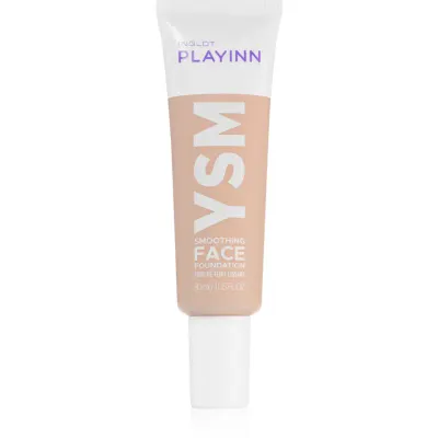 Inglot PlayInn YSM fond de ten cu efect de netezire pentru ten gras și mixt culoare 40 30 ml