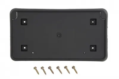 Suport numar fata (SUA, plastic, negru) JEEP GRAND CHEROKEE IV 2013-2016