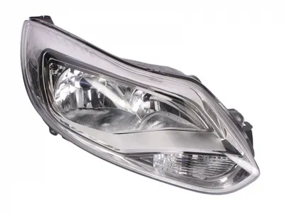Far fata dreapta (H1 H7, electric, cu motor, culoare interior: cromat, culoare semnalizator: alb) potrivit FORD FOCUS III