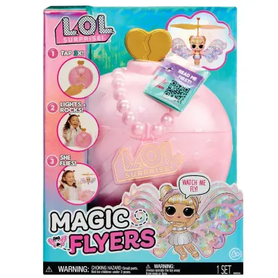 Papusa LOL Surprise, Magic Flyers, Sky Starling, 593539EUC