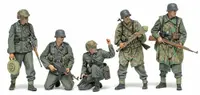 Figurine hobby Tamiya Militare: Soldați - Infanterie germană la sfârșitul celui de-al Doilea Război Mondial