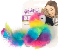 Pawise Cat Toy Rainbow Bird pentru Pisici