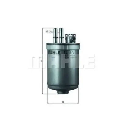 Filtru combustibil MAHLE ORIGINAL KL 173