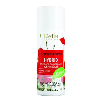 Dizolvant pentru Unghii Delia cu Acetona, Hybrid 100 ml