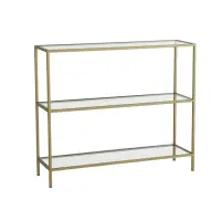Raft D101, auriu, 100x30x85 cm