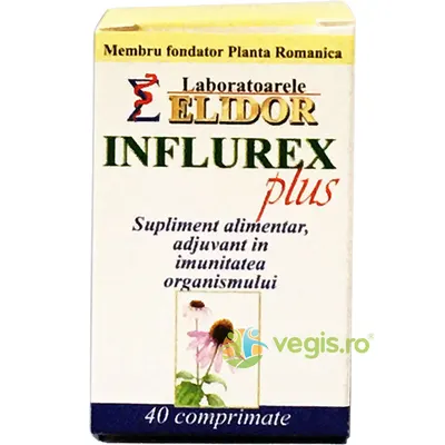 Influrex Plus (Sustine Imunitatea) 40cpr