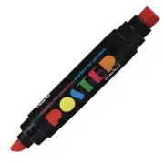 Marker permanent Fiorello Poster GR-1712, 2 capete - tesit 10mm / patrat 17mm
