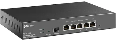 Router TP-Link TL-ER7206, Standarde si protocoale: IEEE 802.3, 802.3u, 802.3ab, interfata: 1x Fixed Gigabit SFP WAN Port, 1x Fi