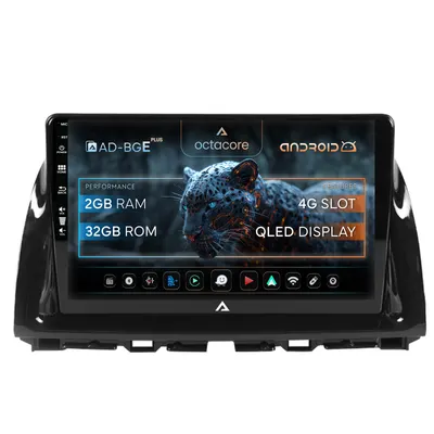 Navigatie Mazda CX-5 (2012-2015), Android, E-Octacore 2GB RAM + 32GB ROM, 10.1 Inch - AD-BGE10002+AD-BGRKIT319