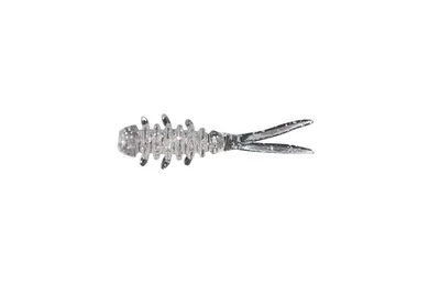 Vierme Jackall Amiami Micro 1 Inch Clear Hl Flake 10 Buc / Plic