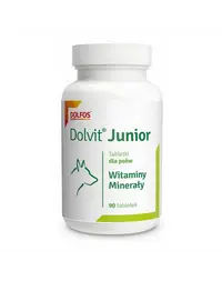 Vitamine căței în creștere DOLFOS Dolvit Junior 90 tablete