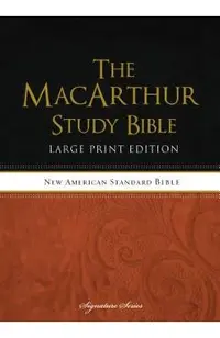 MacArthur Study Bible-NASB-Large Print