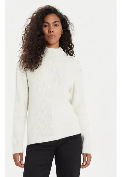 Bluza dama - 304482076 - Poliester/Acril - S INTL - Bej