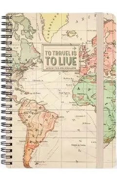 Carnet cu spirala: Maxi. Travel