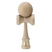 Jucarie de indemanare, din lemn, Ozora, Kendama, Natur, 18 cm