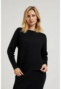 Pulover tip liliac negru - Negru