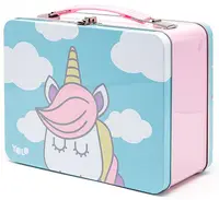 Cutie retro pentru prânz YOLO Unicorn