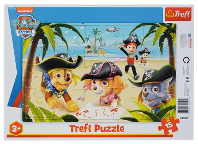 Puzzle Trefl de 15 piese - Friends from Paw Patrol