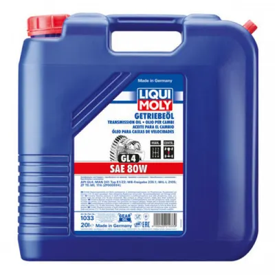 Ulei transmisie Liqui Moly (GL4) SAE 80W 20L 20L