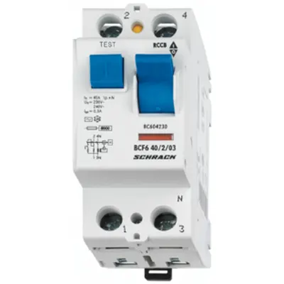 Intreruptor diferential 40A 2poli 300mA