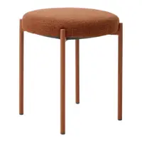 Scaun teracotă din metal Pelican – Unique Furniture