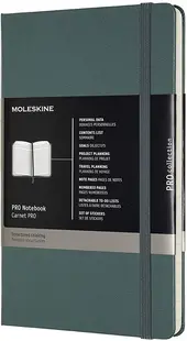 Agenda cu coperti tari Moleskine Pro Collection - Verde