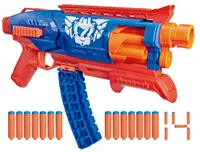 Blaster Nerf Loadout - Shadowspeed Recon, cu 14 săgeți, albastru/roșu