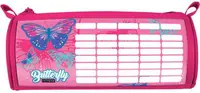 Penar oval Lizzy Card Pink Butterfly - Cu program