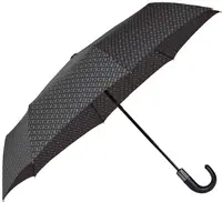 Umbrelă pliabilă Hugo Boss Monogram - gri inchis