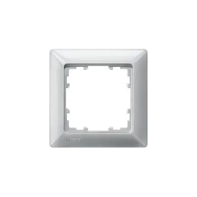 Placa ornament 1 modul aluminiu metalic SIEMENS Delta