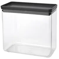 Cutie pentru depozitarea produselor Brabantia - Tasty+ Stackable, 3.5 l, Dark Grey