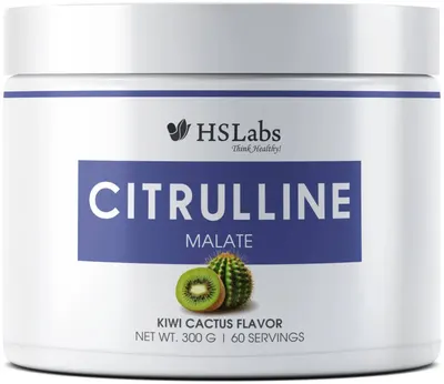 Citrulline Malate, kiwi și cactus, 300 g, HS Labs
