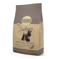 ARATON, XS-XL, Somon și Orez, hrană uscată câini, 15kg