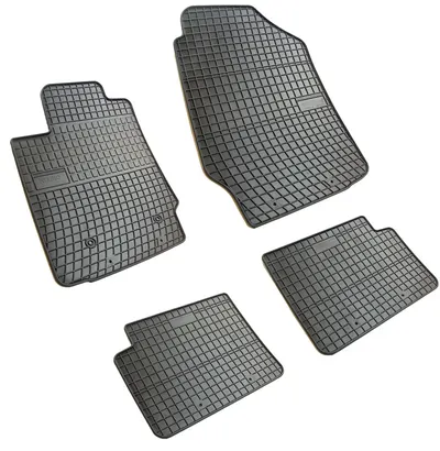 Set covorase auto din cauciuc Toyota Corrola E12 2002-2007, presuri FROGUM, negre, 4 buc.