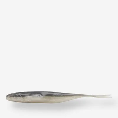 Nălucă flexibilă pescuit atractant YUBARI LV JRK 4,7" TRANS GREY sharpshooting