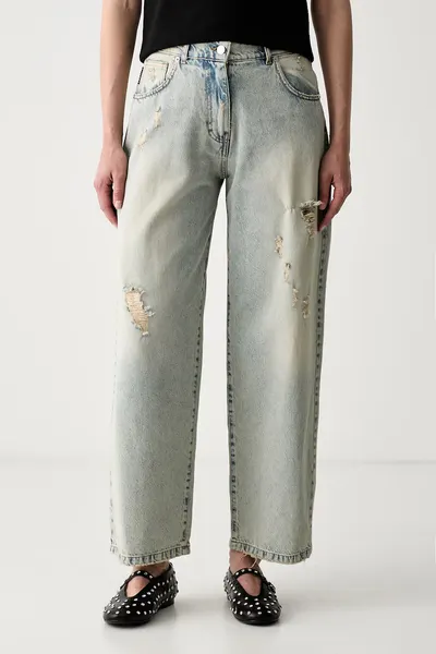 Haveone blugi straight pentru femei