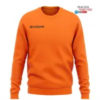 Hanorac sport Givova Polarfleece One Orange 2xl