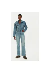 Blugi dama - 304135019 - Bumbac - Albastru - Albastru