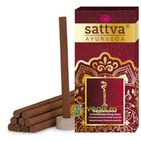 Betisoare Parfumate Dhoop Santal cu Suport 10buc