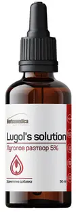 Lugol's solution 5%, 50 ml, Herbamedica